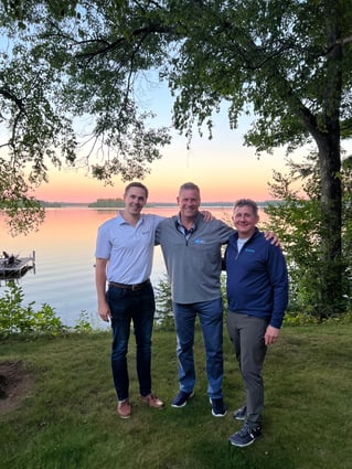 Pictured from left to right are Mike Mack, Paul Sweeney, and Paul Stewart. Mike Mack, who has been with PS Capital for eight years, holds the position of junior partner and (of course) has also been a Member of the MAC throughout his tenure with the company.